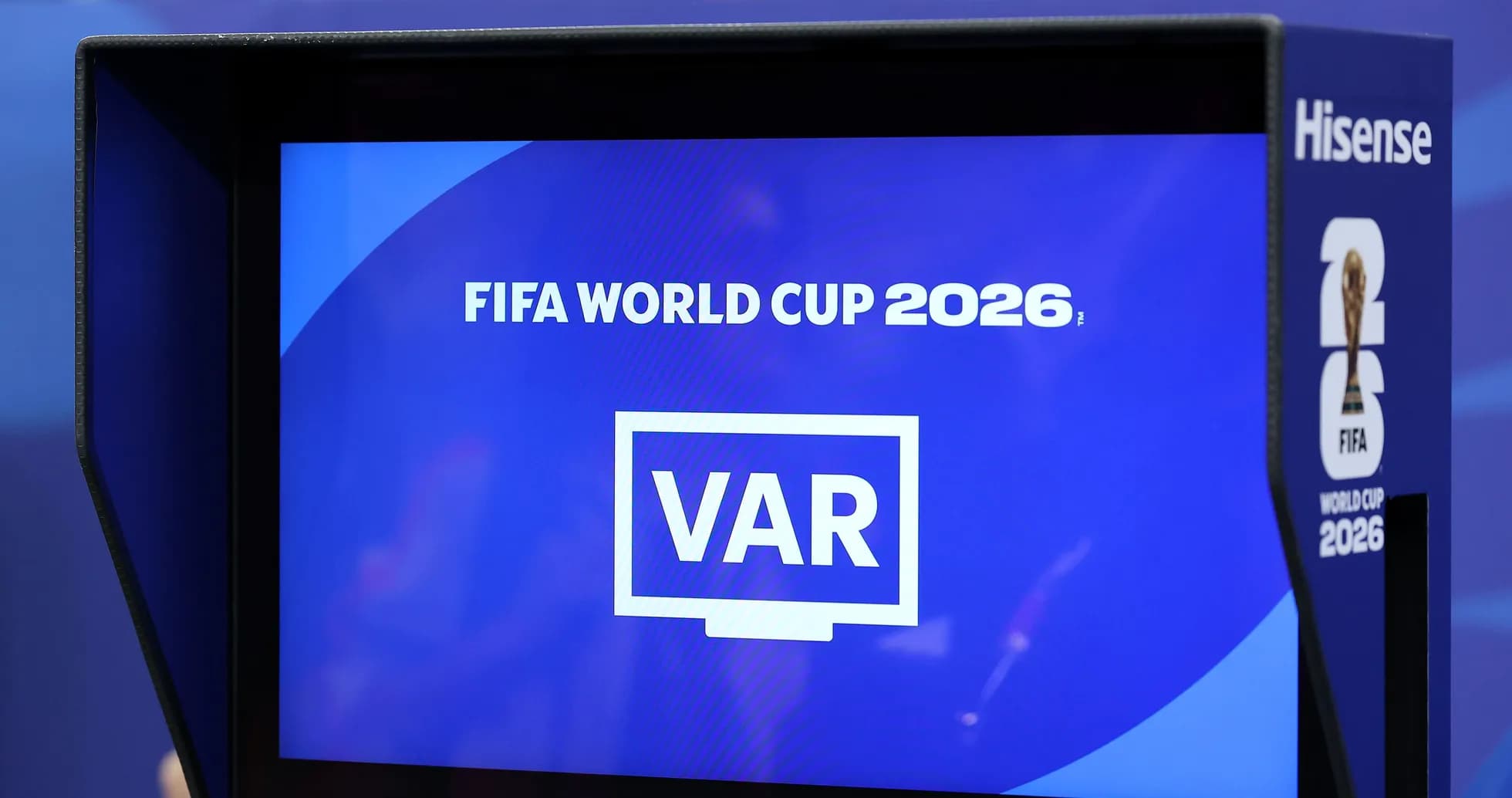 Pantalla de VAR para la Copa Mundial FIFA 2026