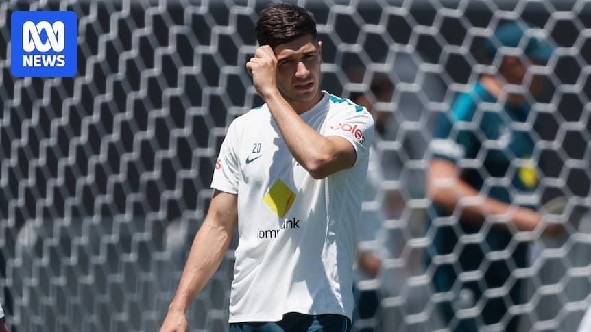 Jugador en entrenamiento tocándose la cabeza