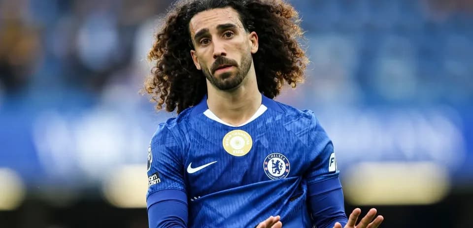 Jugador de Chelsea en el campo durante partido