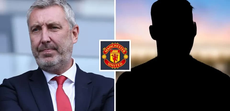 Entrenador de Manchester United con silueta desconocida
