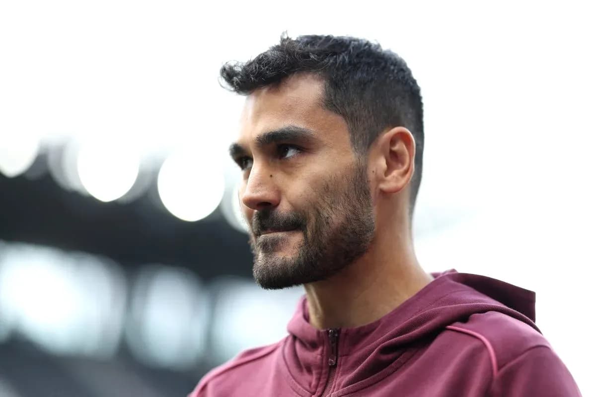 Jugador en la cancha antes del partido