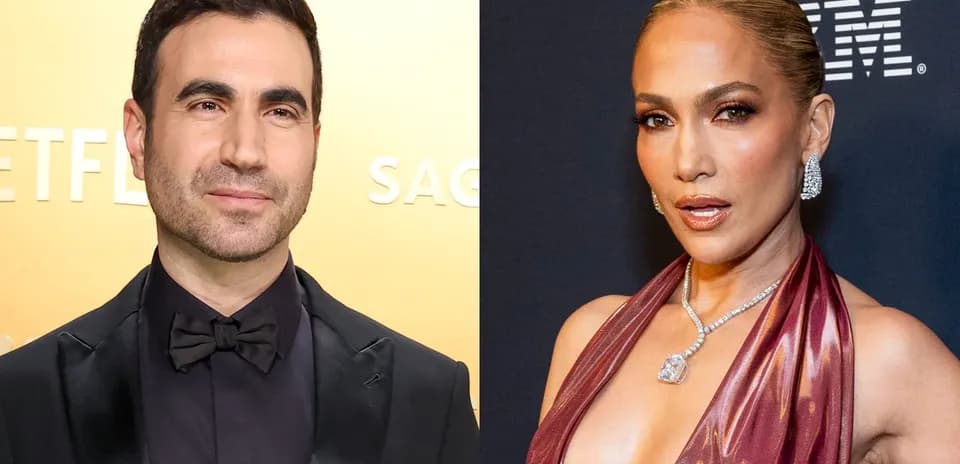 Brett Goldstein y Jennifer Lopez en eventos recientes