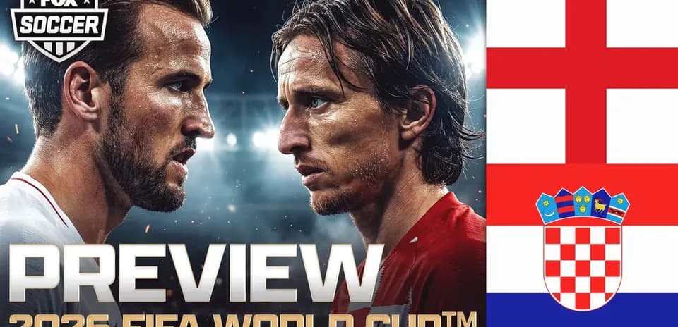 Inglaterra contra Croacia en la Copa Mundial FIFA 2026