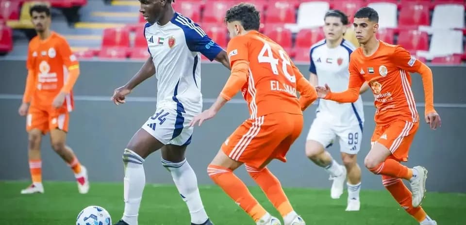 Partido entre Khorfakkan U23 y Al Sharjah U23