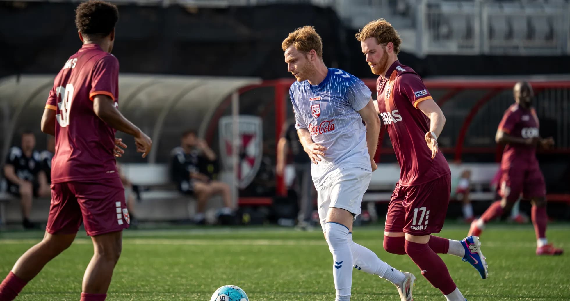 Jugador de Birmingham Legion contra Louisville City