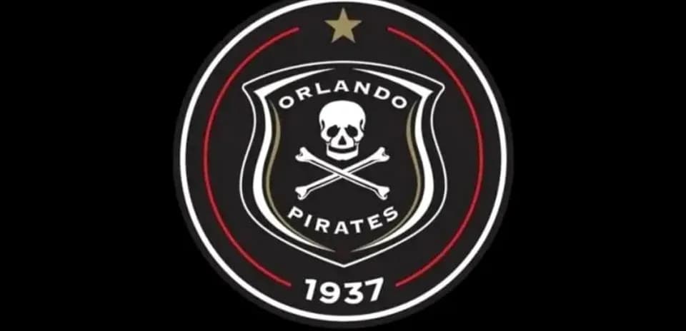 Logo del Orlando Pirates con calavera y huesos