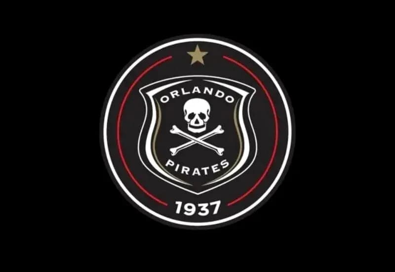 Logo del Orlando Pirates con calavera y huesos