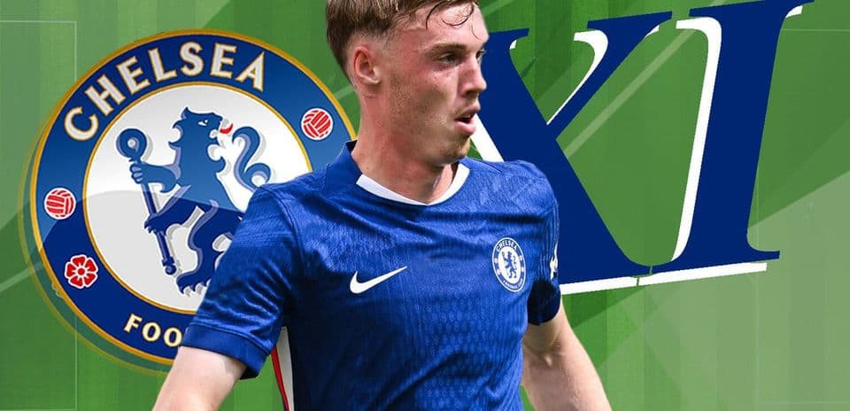 Jugador de Chelsea en uniforme durante partido