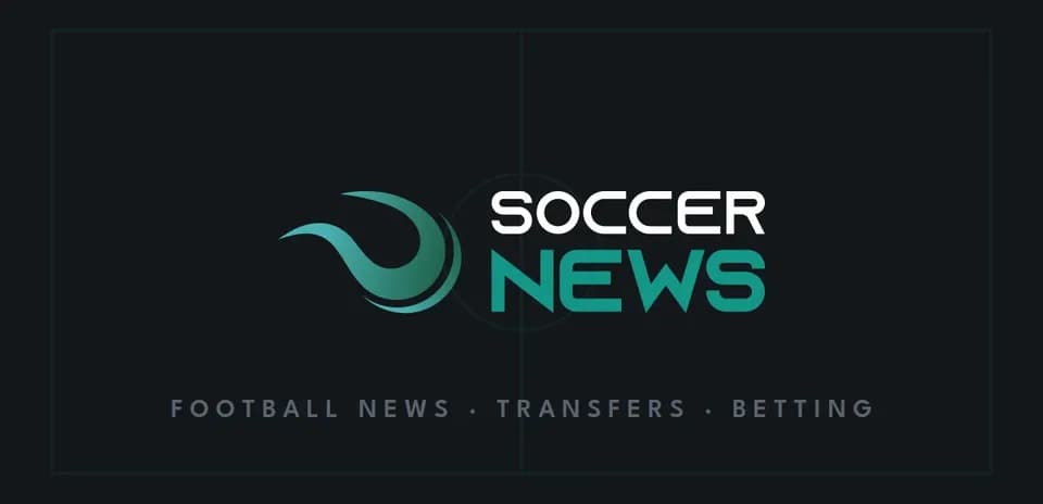 Logo de Soccer News con texto de noticias de fútbol
