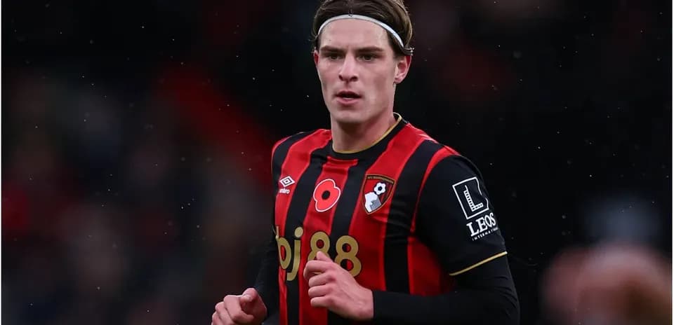 Jugador de AFC Bournemouth en acción durante partido