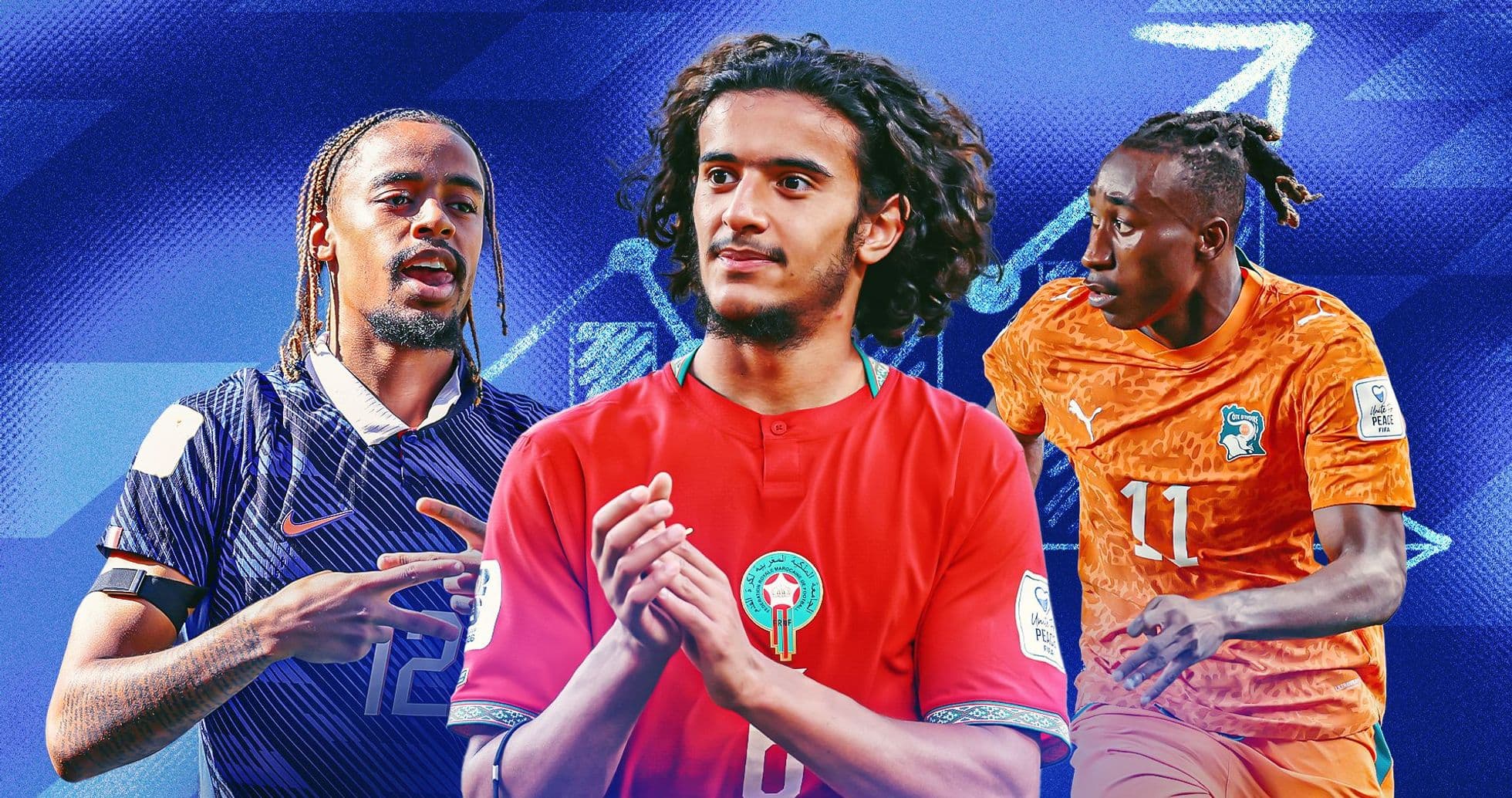 Seguimiento del valor de jugadores en el Mundial 2026: Ayyoub Bouaddi irrumpe, Bradley Barcola destaca y Yan Diomande aumenta su precio en £10 millones