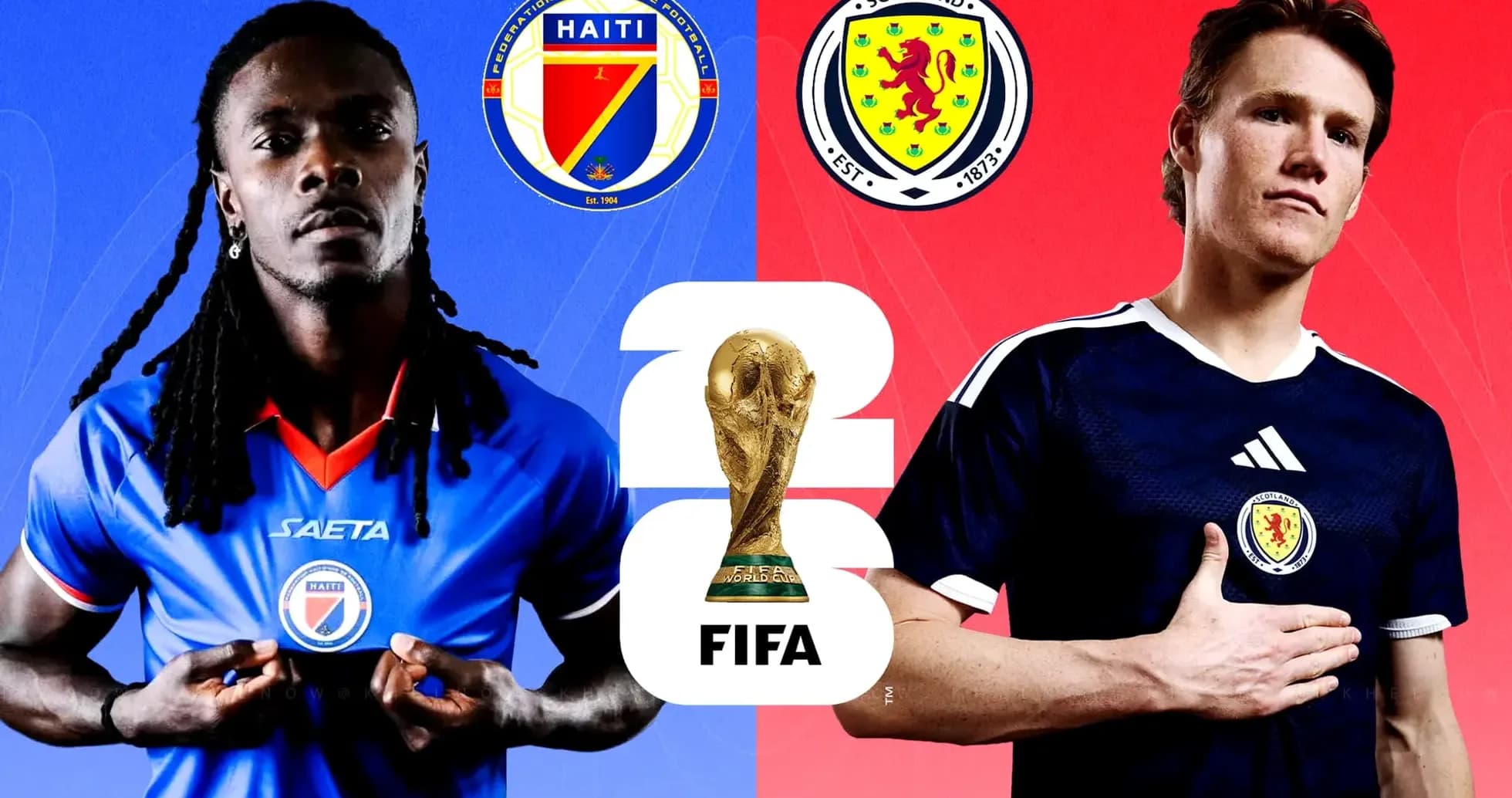 Haití y Escocia en la Copa Mundial 2026 Haití y Escocia en la Copa Mundial 2026