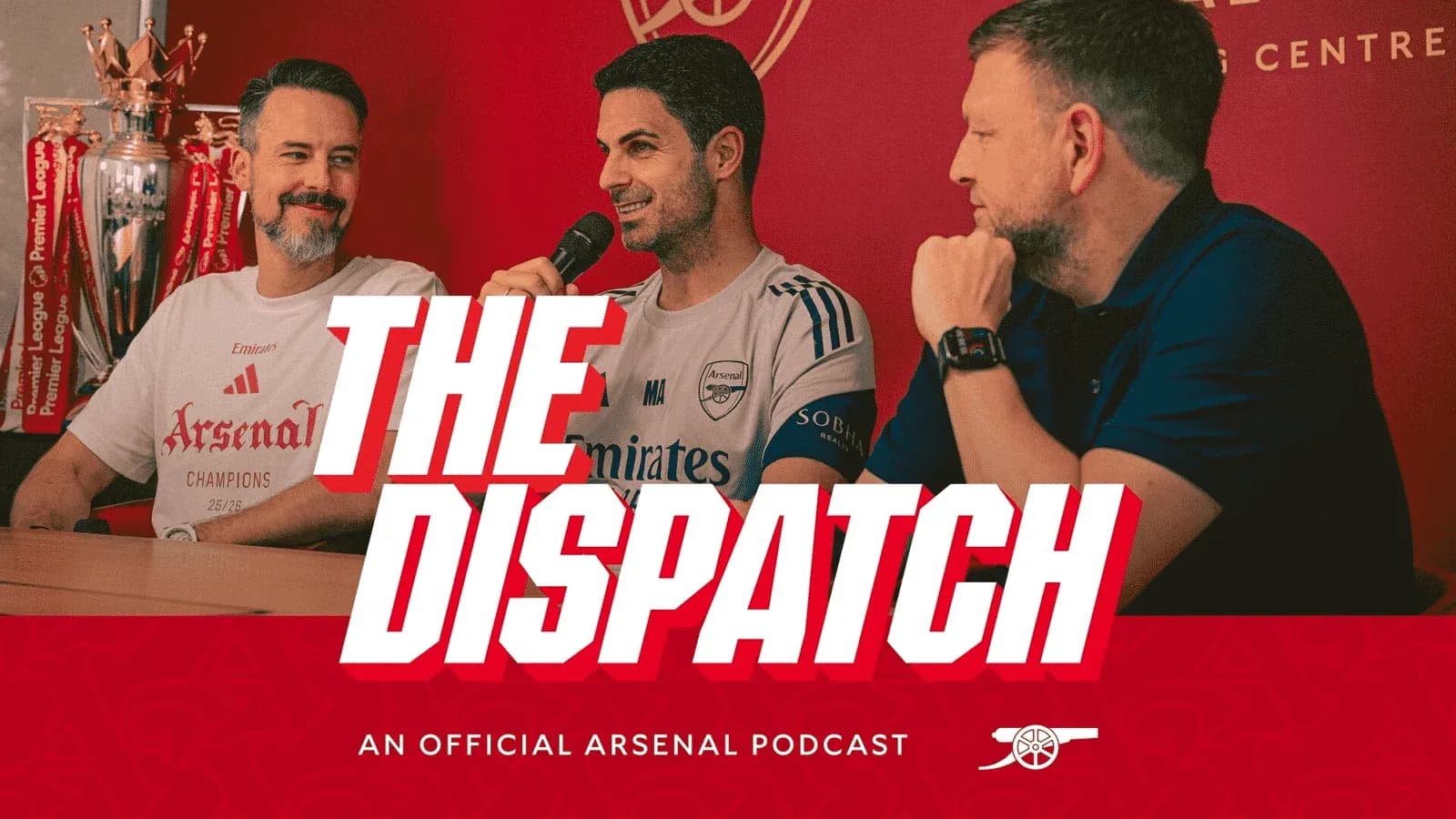 Mikel Arteta hablando en el podcast oficial de Arsenal Mikel Arteta hablando en el podcast oficial de Arsenal