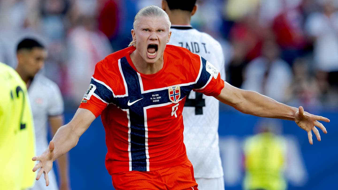 Erling Haaland Brilla en su Debut en el Mundial con Noruega Erling Haaland Brilla en su Debut en el Mundial con Noruega